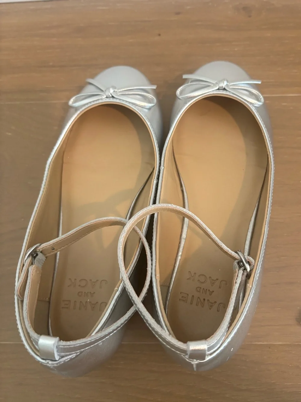 Janie & Jack ballet flats, size 2 Kids